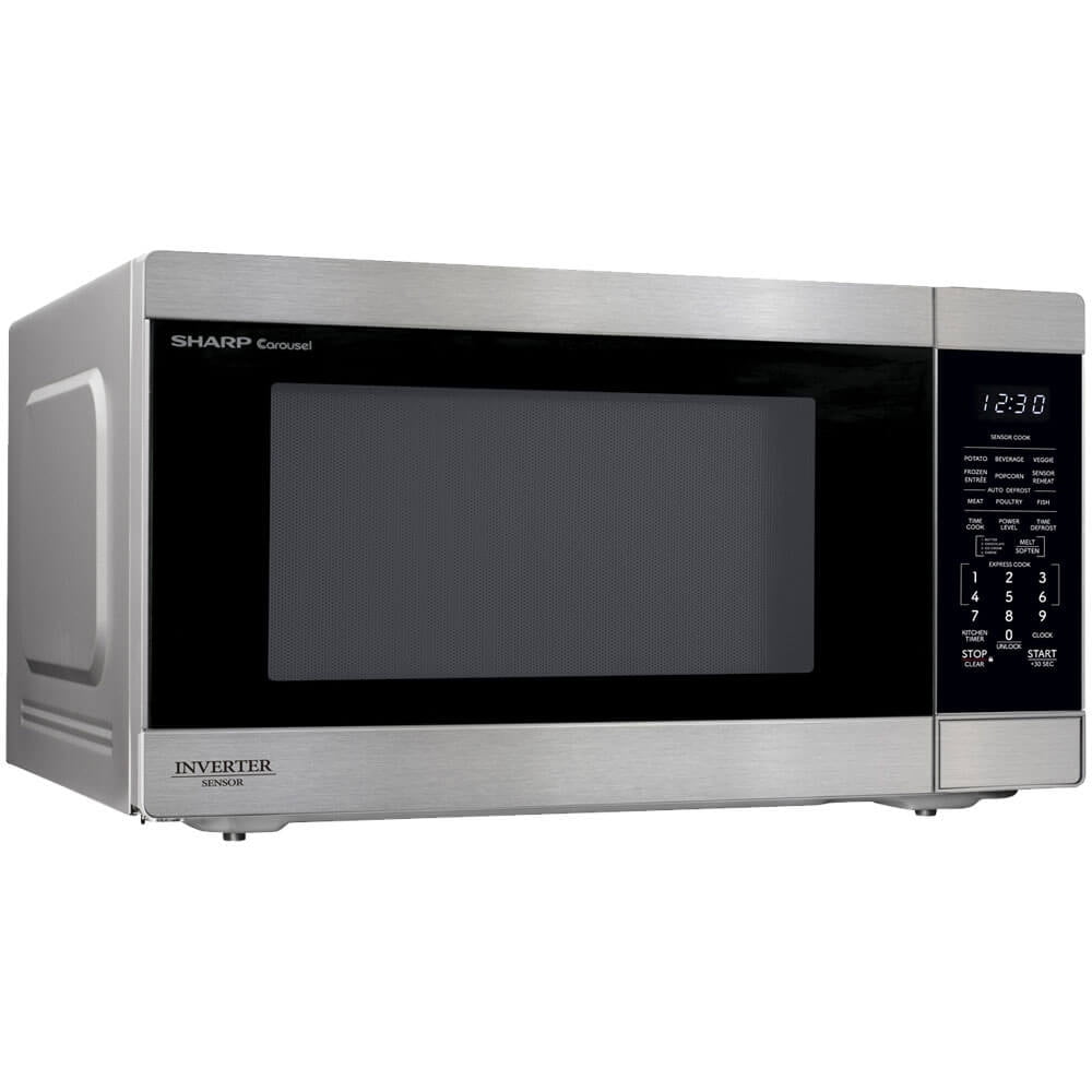 Sharp SMC2266KS 2.2 Cf Countertop Microwave Oven Inverter Technology