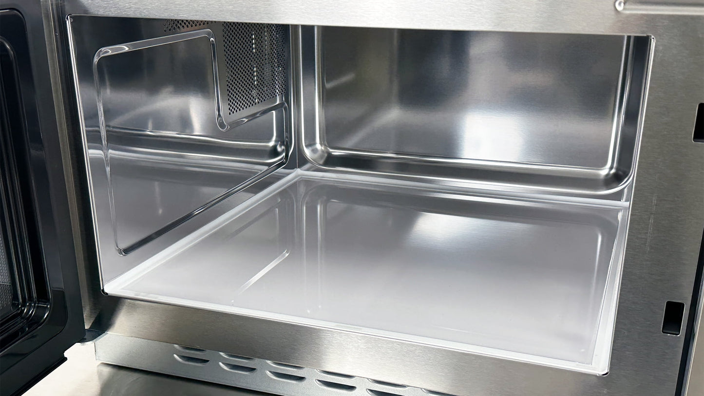Heavy Duty 1.2 Cu. ft. 1000W Commercial Microwave Oven, Stainless Steel, NSF Certified