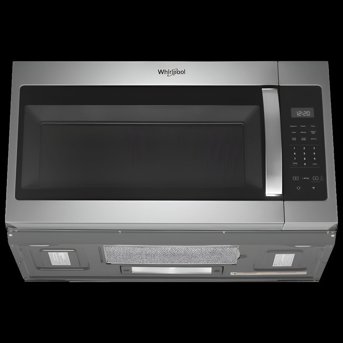 Brand New Whirlpool WMH31017HS 1.7 Cu ft. 1000 W, Microwave Hood Combination in Stainless Steel