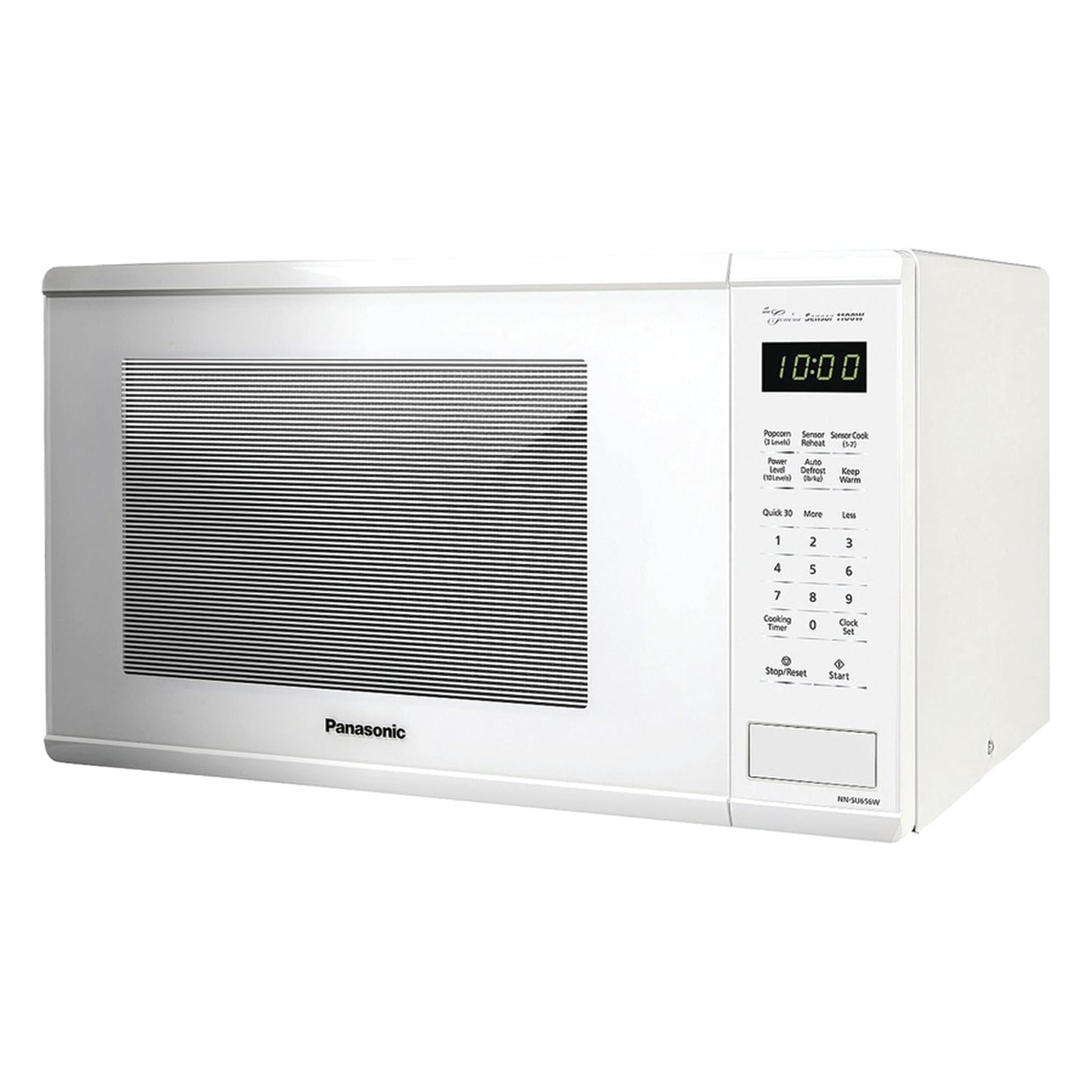 Panasonic  New 1.3 Cu. ft. 1100W Genius Sensor Countertop Microwave Oven in White