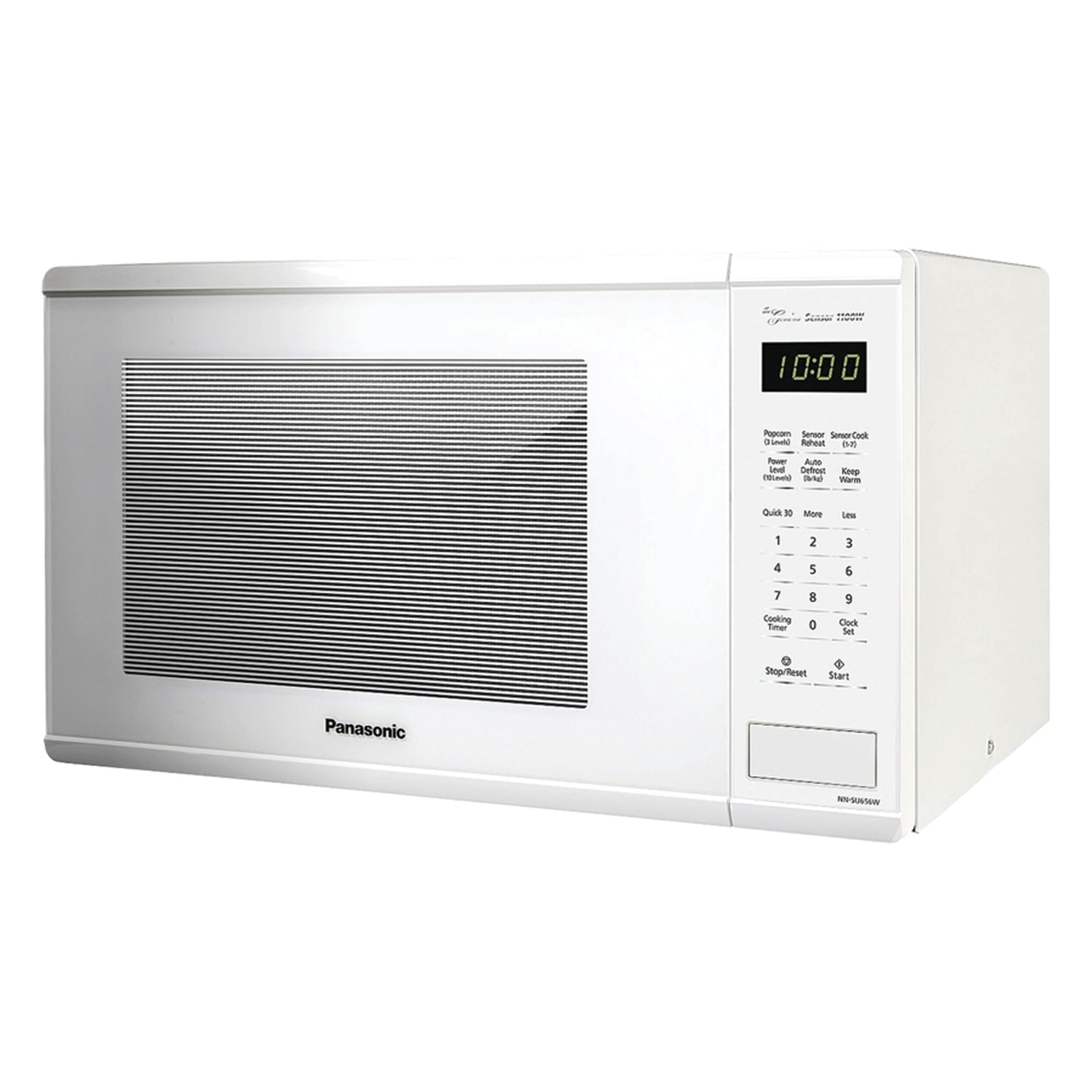 Panasonic  New 1.3 Cu. ft. 1100W Genius Sensor Countertop Microwave Oven in White