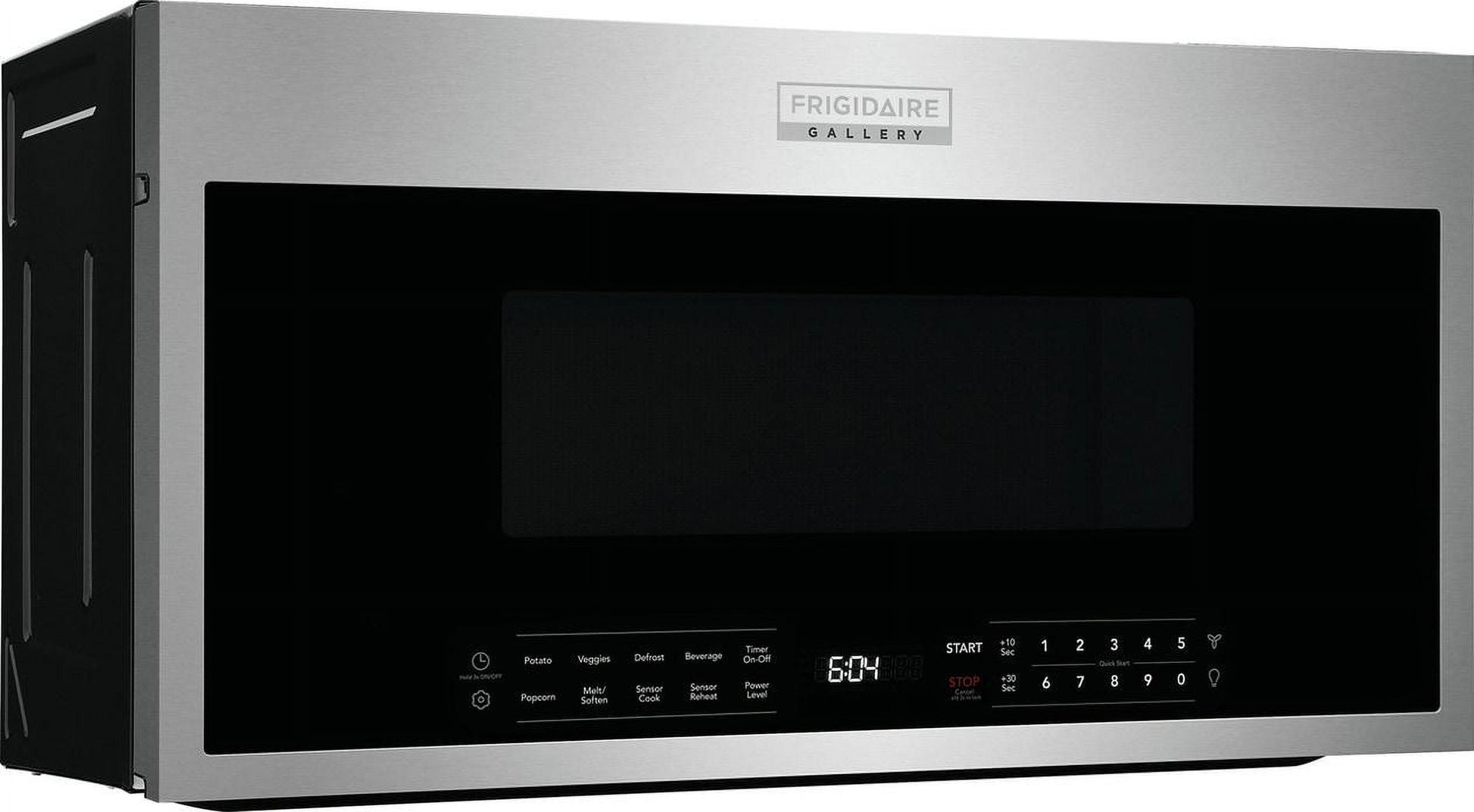 Frigidaire 1.9 Cu Ft 29.90 in Over The Range Microwave Ovens in Black Stainless Steel