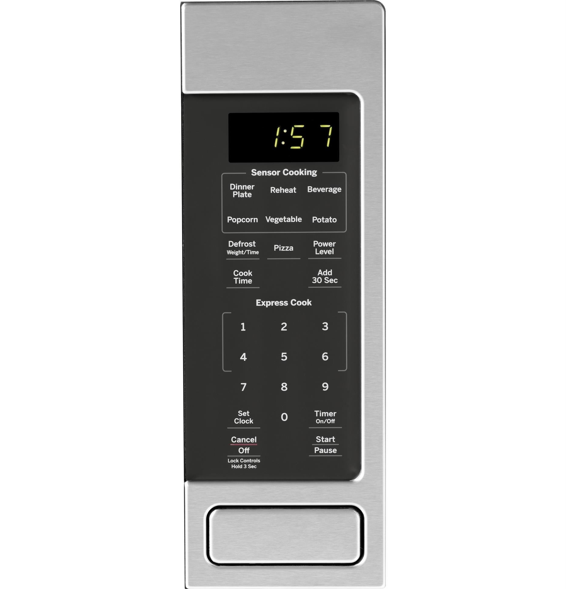 GE® 1.6 Cu. Ft. Countertop Microwave Oven (Stainless Steel)