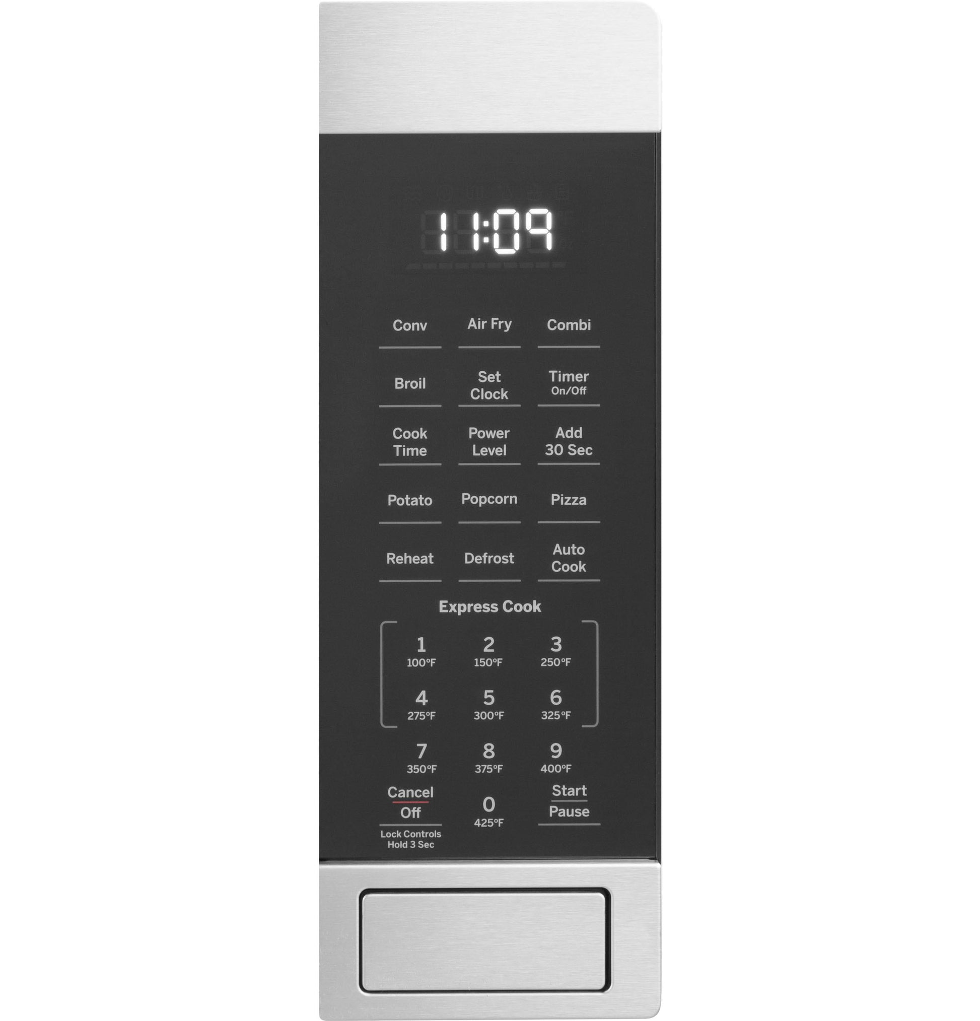 Ge Jes1109 21" Wide 1 Cu. Ft. 1050 Watt Countertop Microwave - Stainless Steel