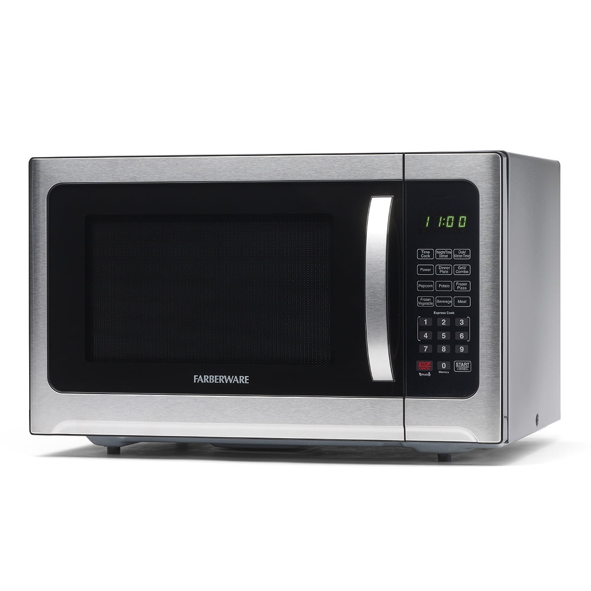 Farberware Countertop Microwave Oven with LED Lighting and Child Lock, 1.2 cu ft