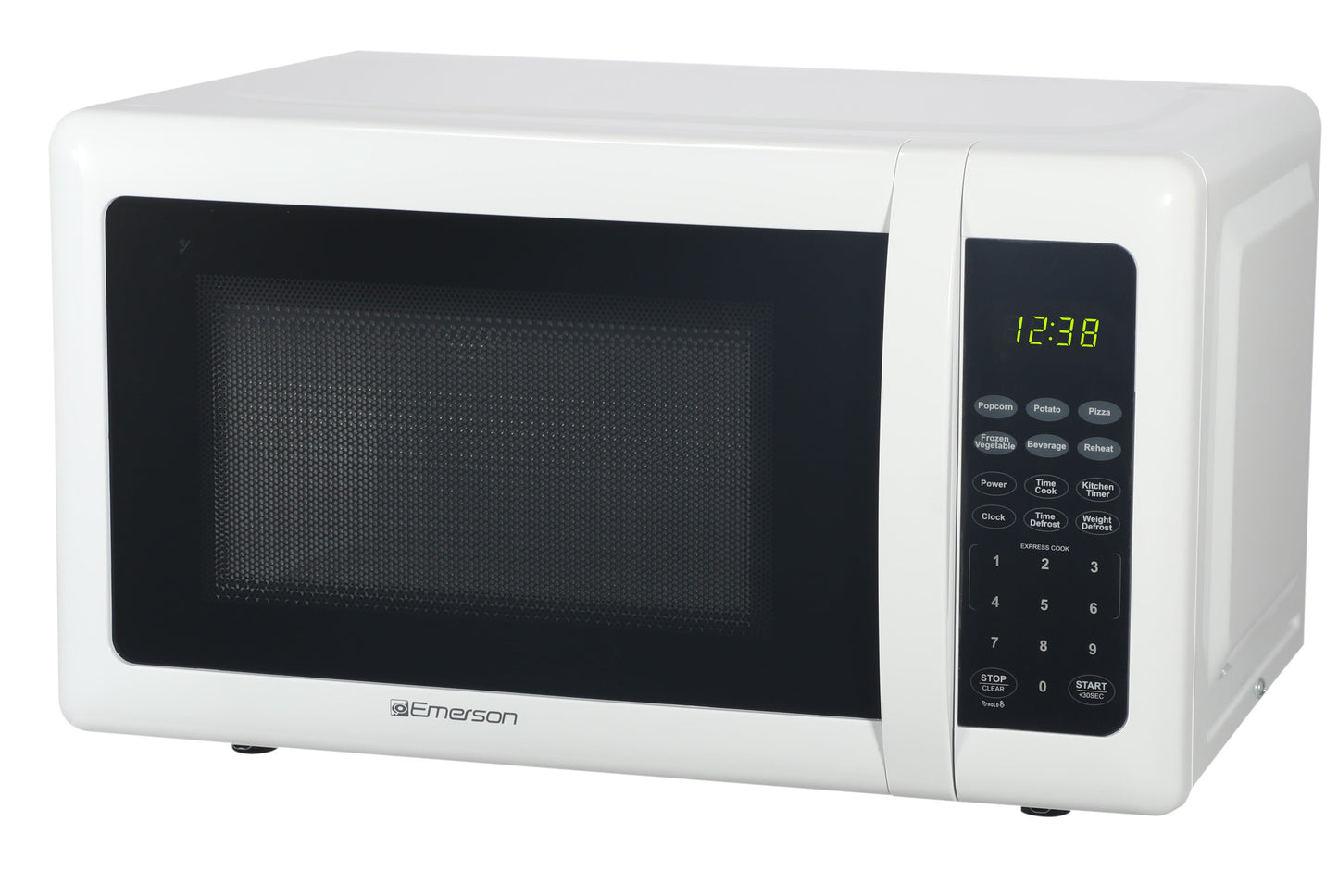 Emerson 0.7 Cu. Ft. 700 Watt, White Microwave Oven with Touch Control, MW7302W