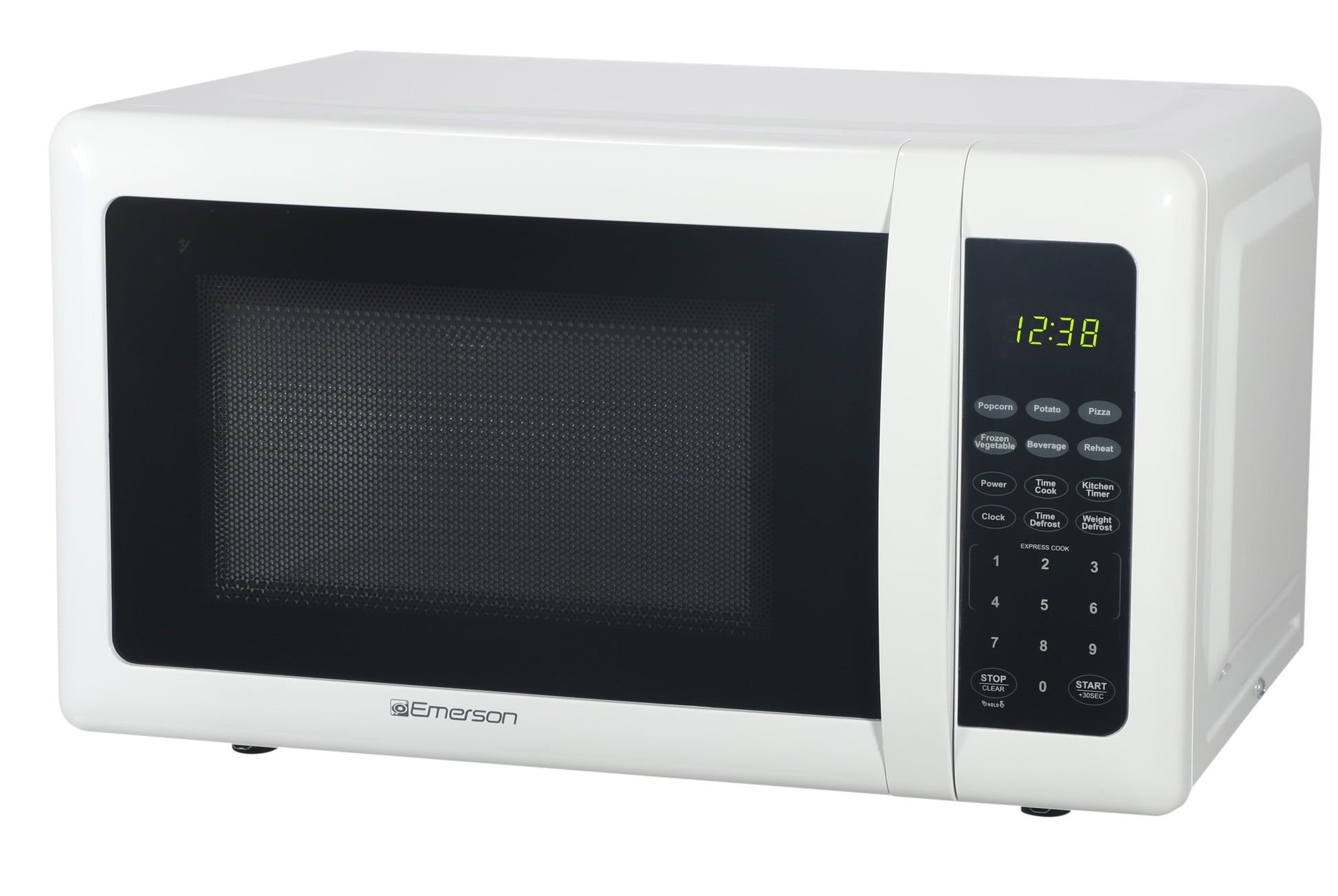 Emerson 0.7 Cu. Ft. 700 Watt, White Microwave Oven with Touch Control, MW7302W