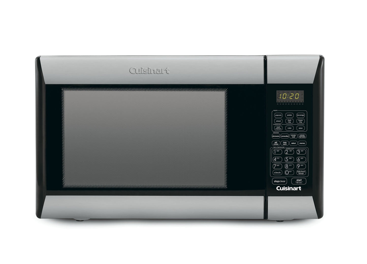 Cuisinart 1.2 Cubic Foot 1000 W Microwave Oven w/ Reversible Grill Rack