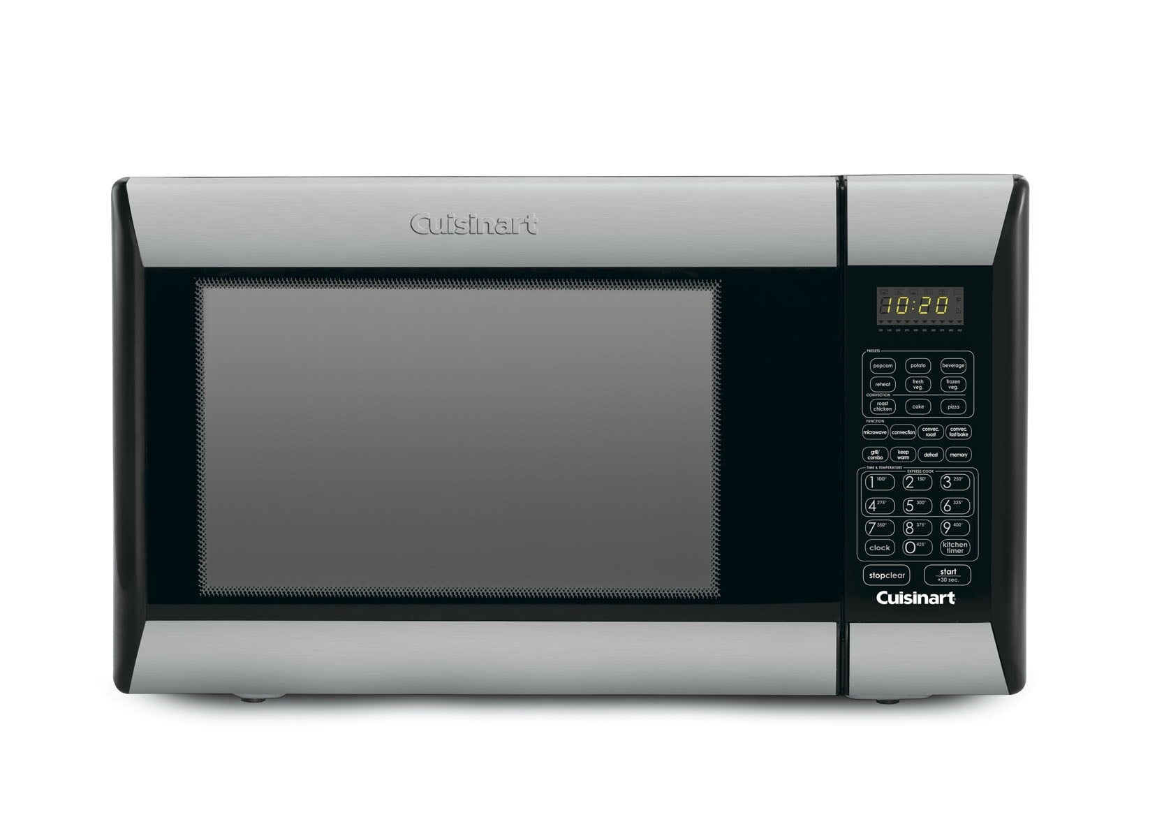 Cuisinart 1.2 Cubic Foot 1000 W Microwave Oven w/ Reversible Grill Rack