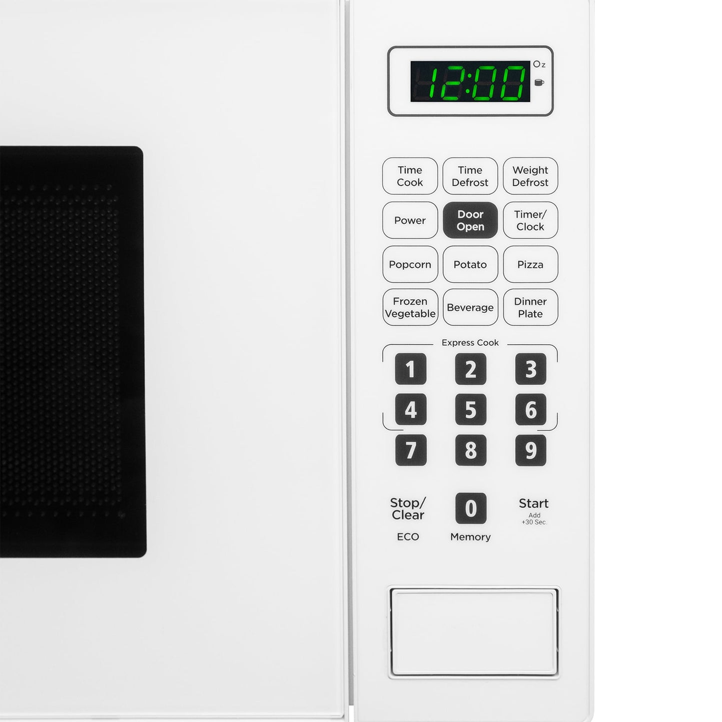 Danby 0.7 cu. ft. Countertop Microwave in White (DBMW0721BWW)