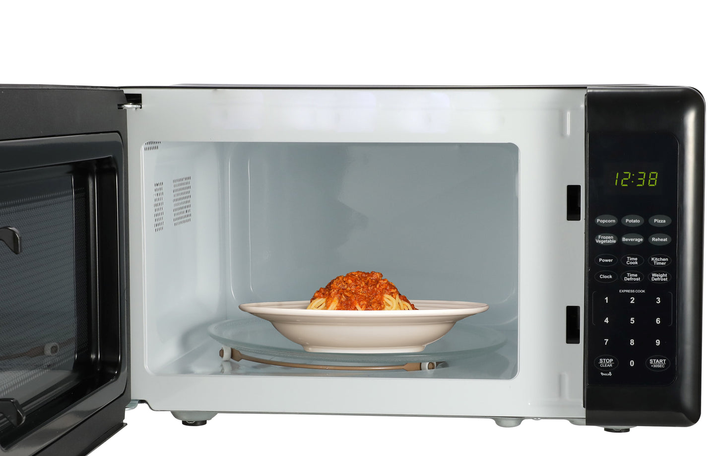 Emerson 0.7 Cu. Ft. 700 Watt, Black Microwave Oven with Touch Control, MW7302B