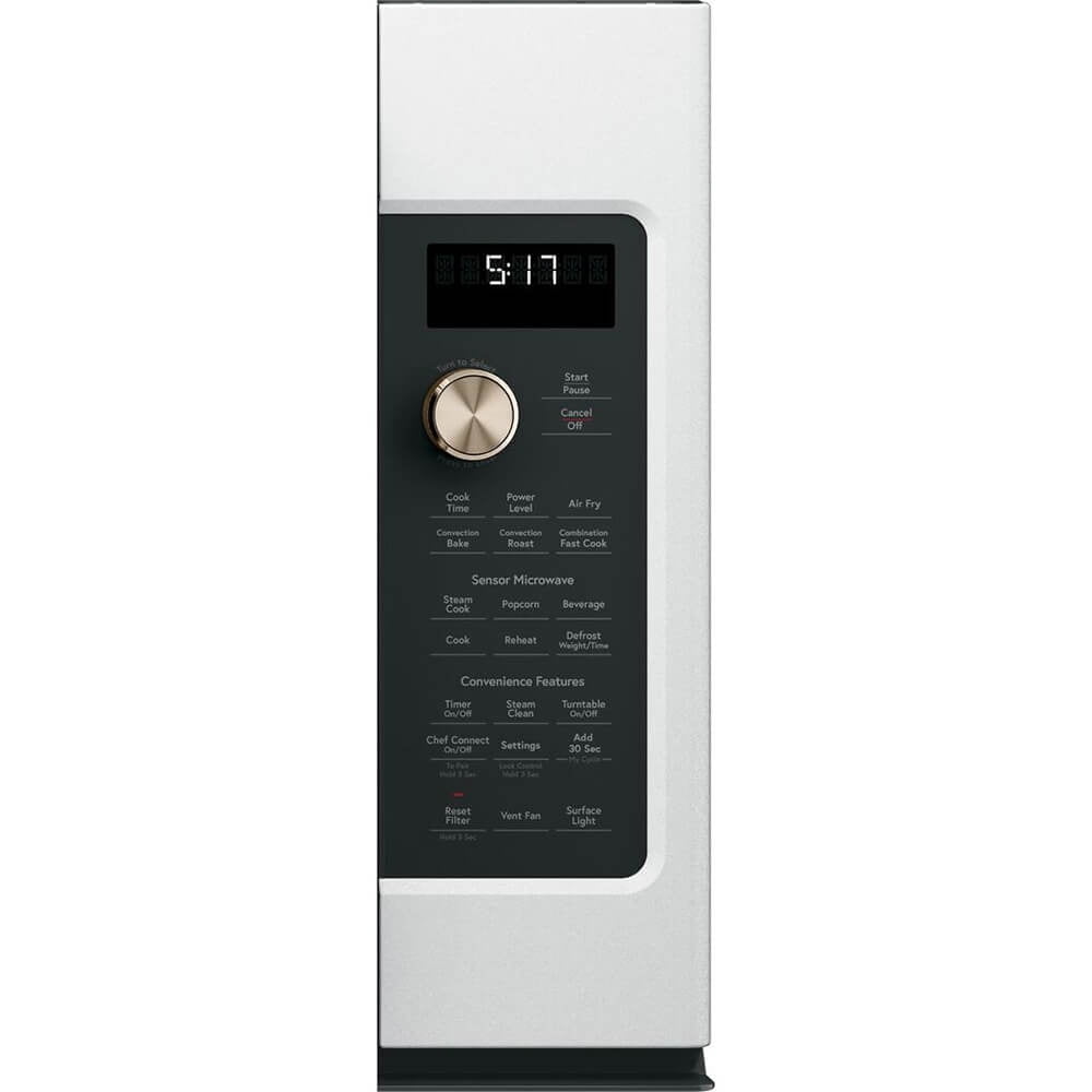 Cafe&#769; CVM517P4RW2 1.7 Cu. Ft. White Over-the-Range Microwave Oven