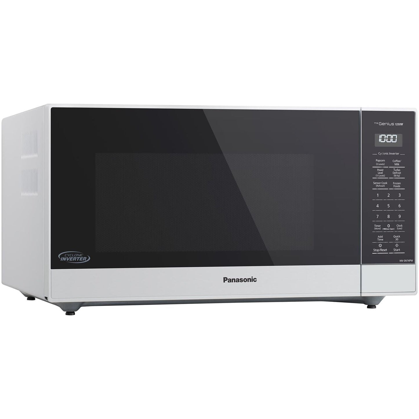 Panasonic 1.6-cu. ft. 1250W Countertop Microwave with Inverter Technology, White NN-SN74PW
