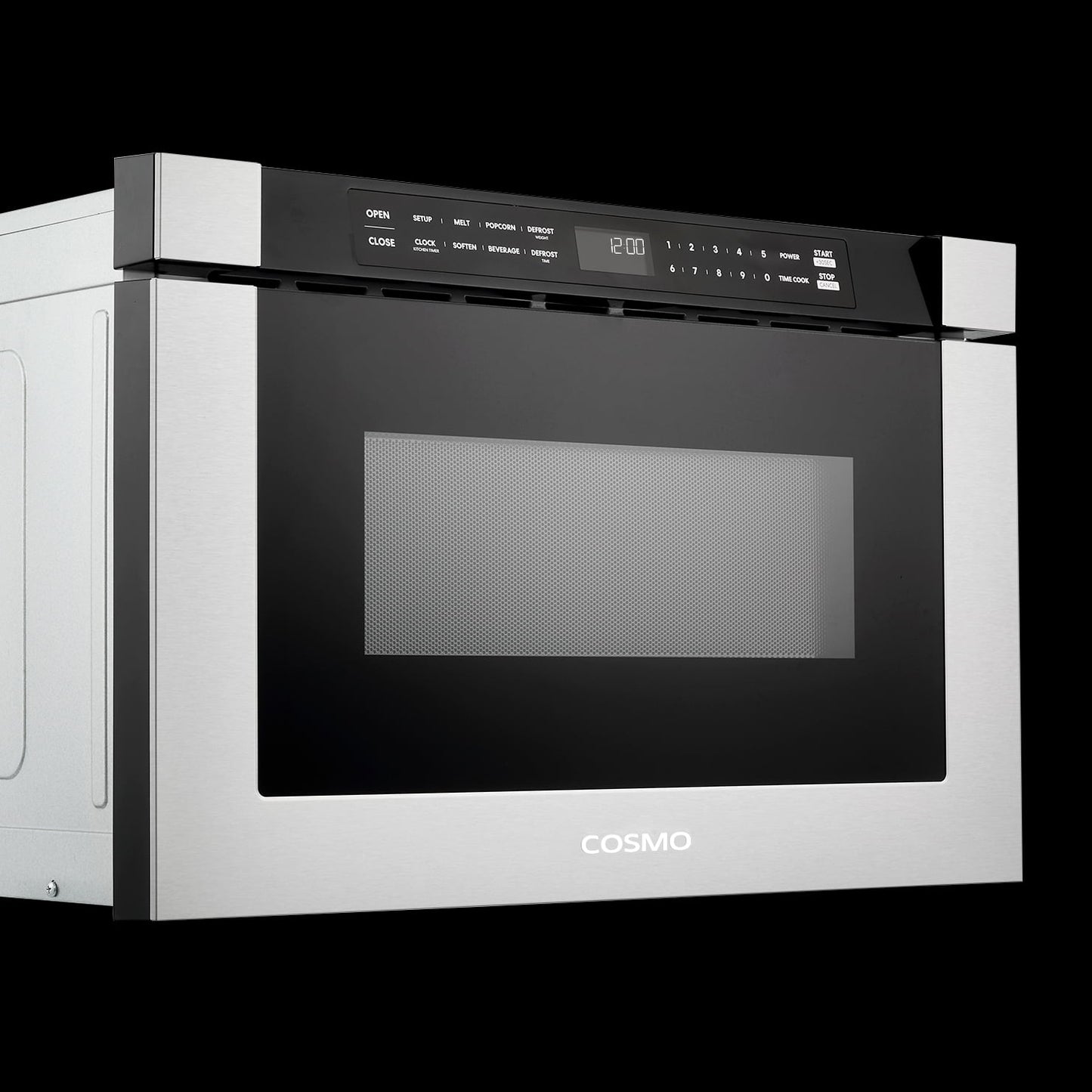 24 in. Built-in Microwave Drawer 1.2 cu. ft. Capacity in Stainless Steel