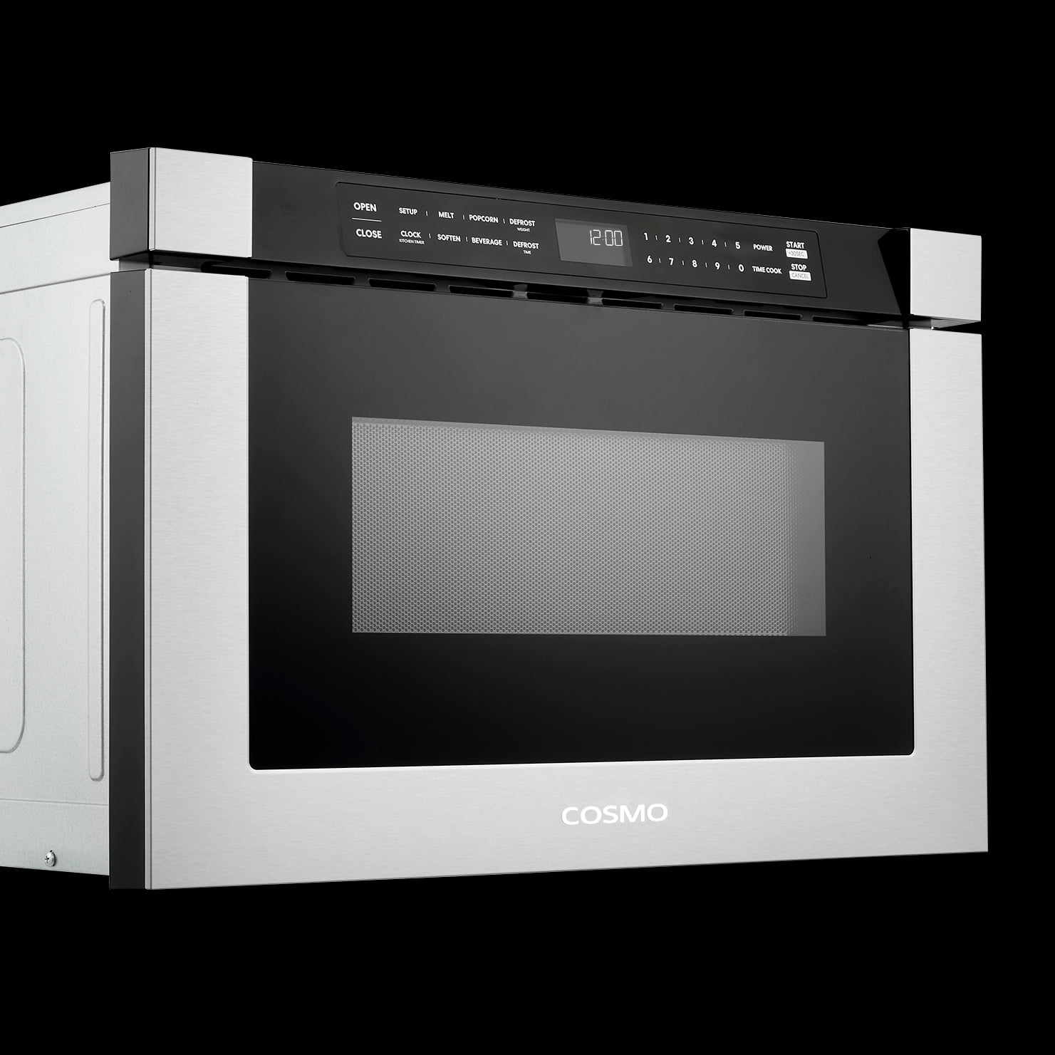 24 in. Built-in Microwave Drawer 1.2 cu. ft. Capacity in Stainless Steel