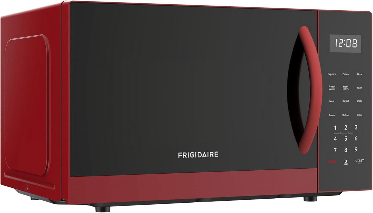 FRIGIDAIRE EMW953RED Microwave Oven, 900 Watts with 10 Power Levels, Red