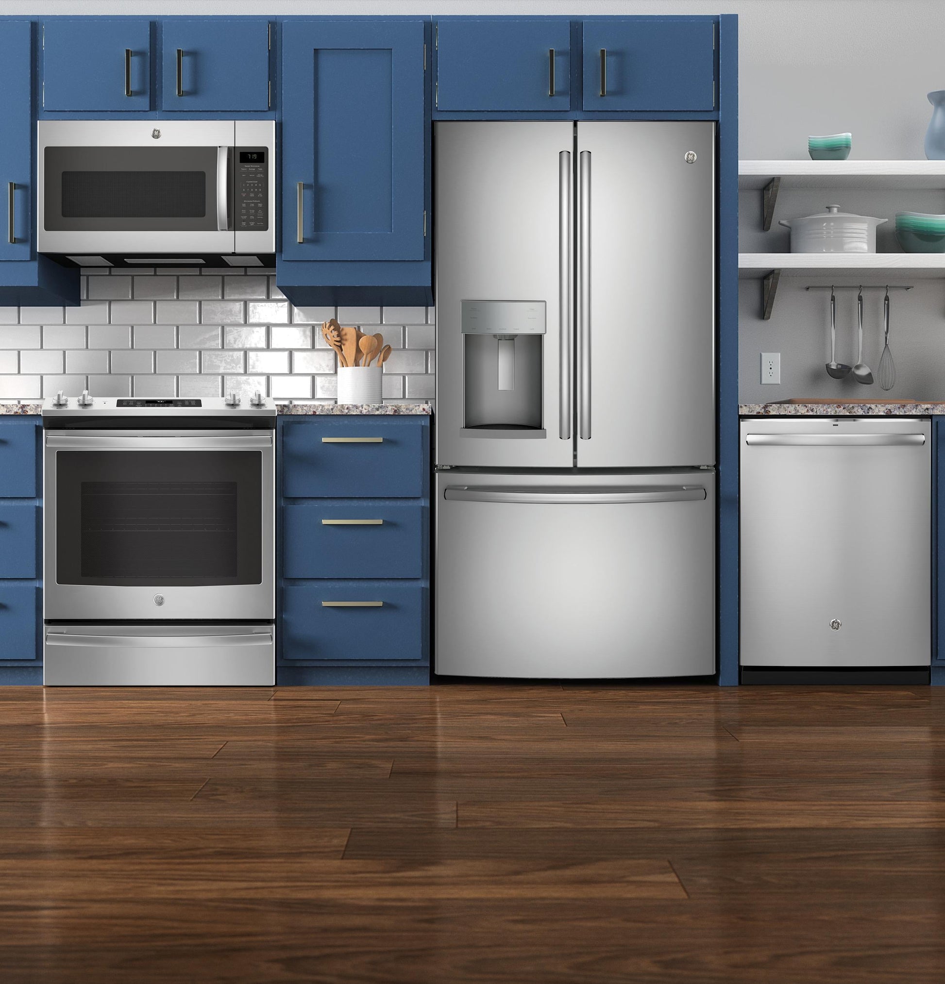 GE APPLIANCES JVM7195SKSS over the range microwave