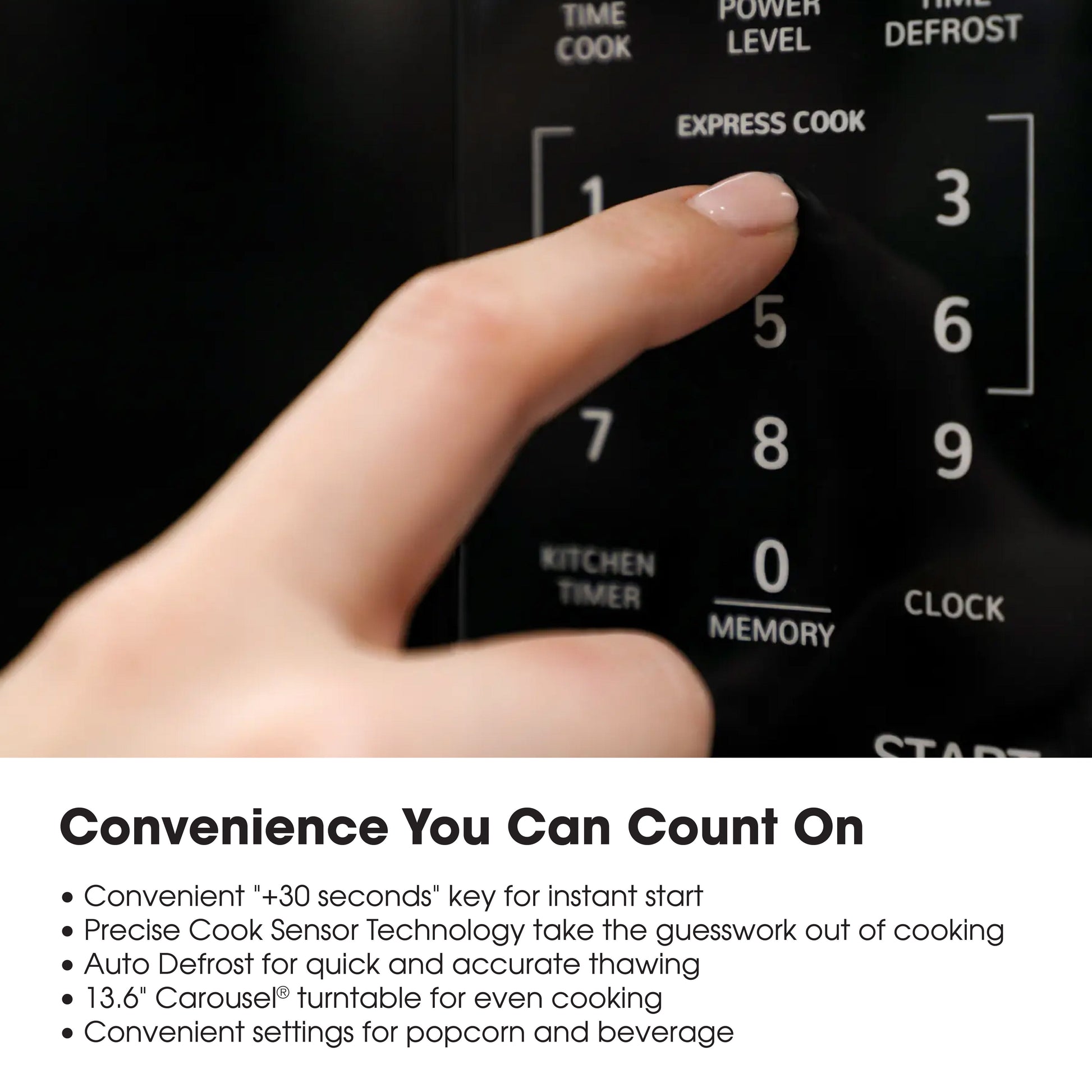 Sharp New 1.4 CF Smart Countertop Microwave Oven, Orville Redenbacher's Certified, ZSMC1469KS