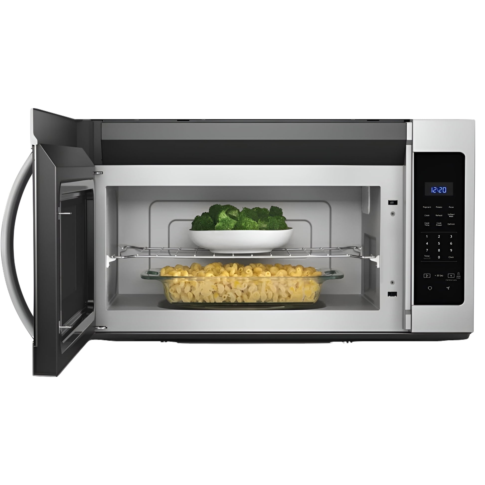 Brand New Whirlpool WMH31017HS 1.7 Cu ft. 1000 W, Microwave Hood Combination in Stainless Steel
