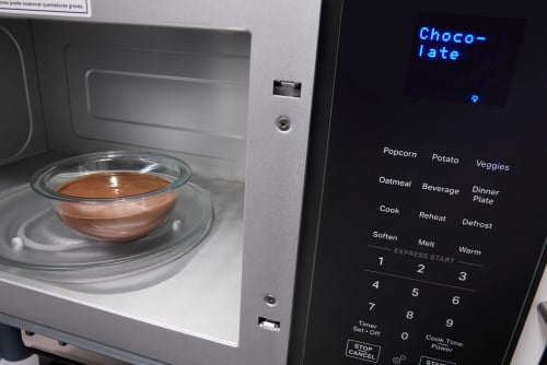 Whirlpool 1.7 cu. ft. Over-the-Range Microwave Oven with 1,000 Watts, 2-Speed 300 CFM Venting System, Add 30 Seconds, Dishwasher-Safe Turntable Plate, and Cooktop Lighting: Stainless Steel