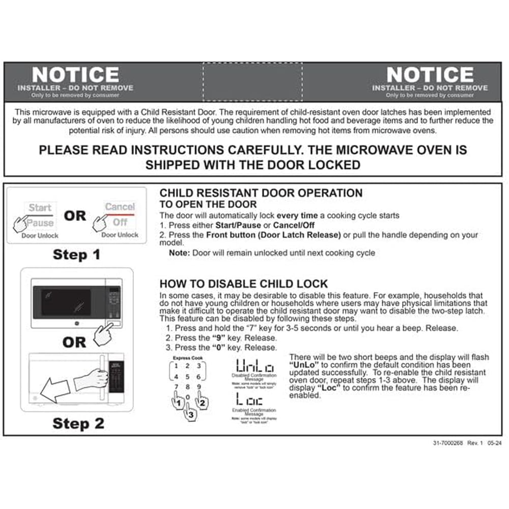 GE GCST07N1WSS Countertop Microwave Oven 700-watt Compact 0.7 Cu Ft Stainless Steel Bundle with 2 YR CPS Enhanced Protection Pack