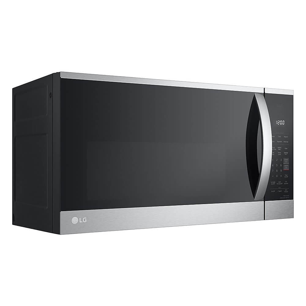 LG 1.8 cu ft 47.60 lb Over-the-Range Microwave Oven, Stainless Finish