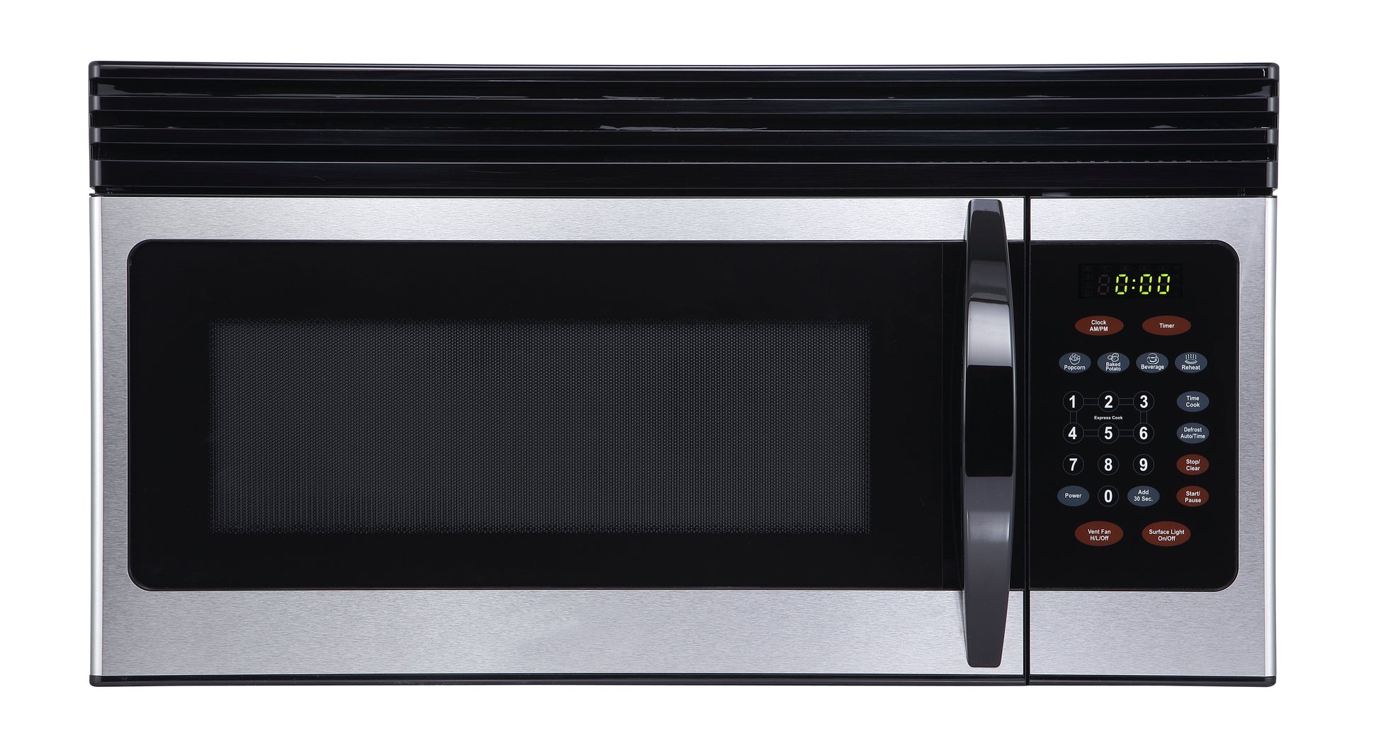 Black Decker Over The Range 1.6 cu ft Microwave Oven in Stainless Steel