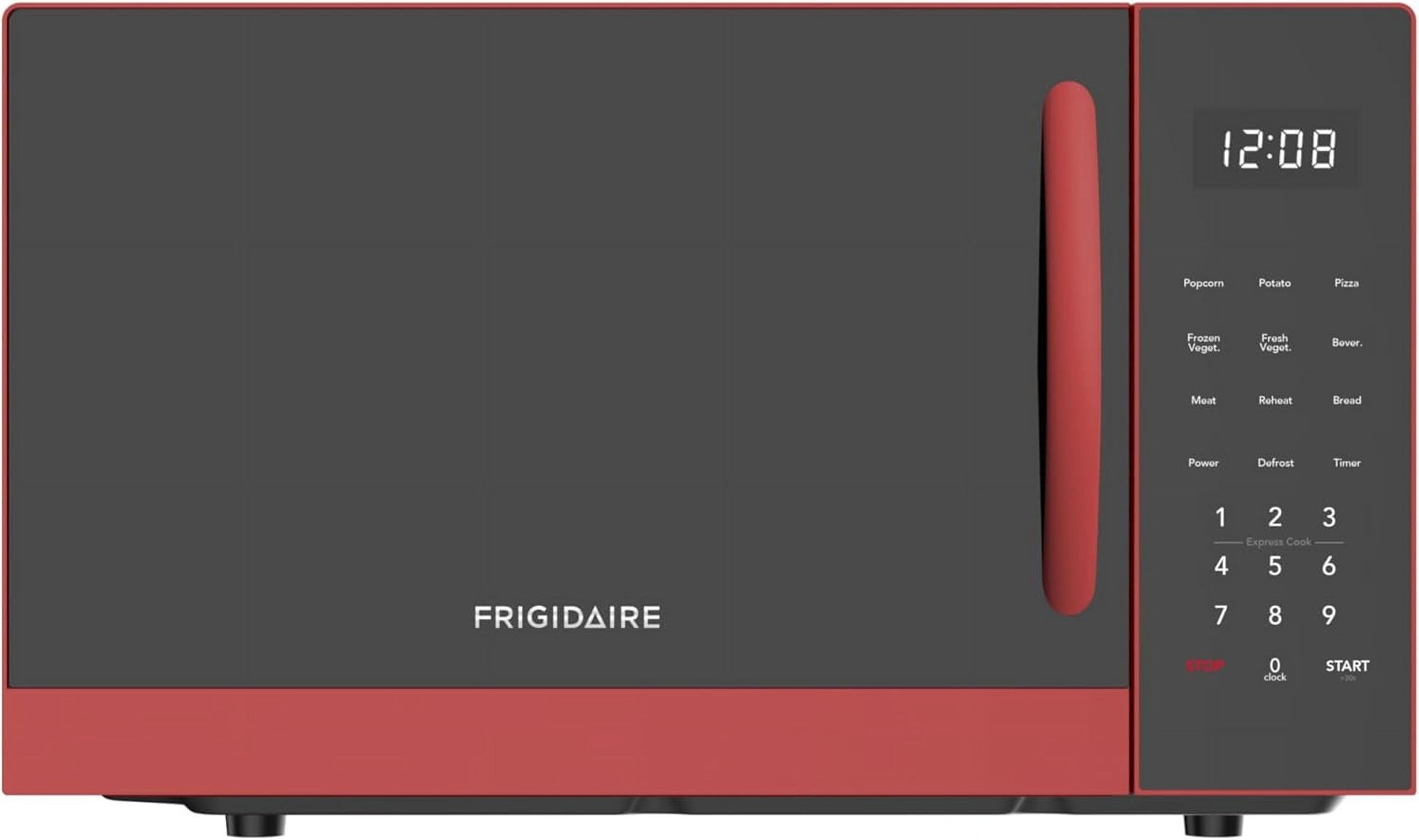 FRIGIDAIRE EMW953RED Microwave Oven, 900 Watts with 10 Power Levels, Red