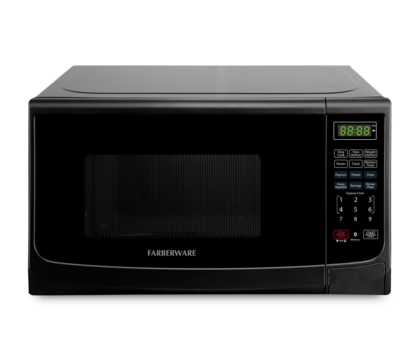 Farberware Classic 0.9 Cu. Ft 900-Watt Microwave Oven, Stainless Steel