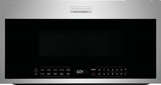 Frigidaire 1.9 Cu Ft 29.90 in Over The Range Microwave Ovens in Black Stainless Steel