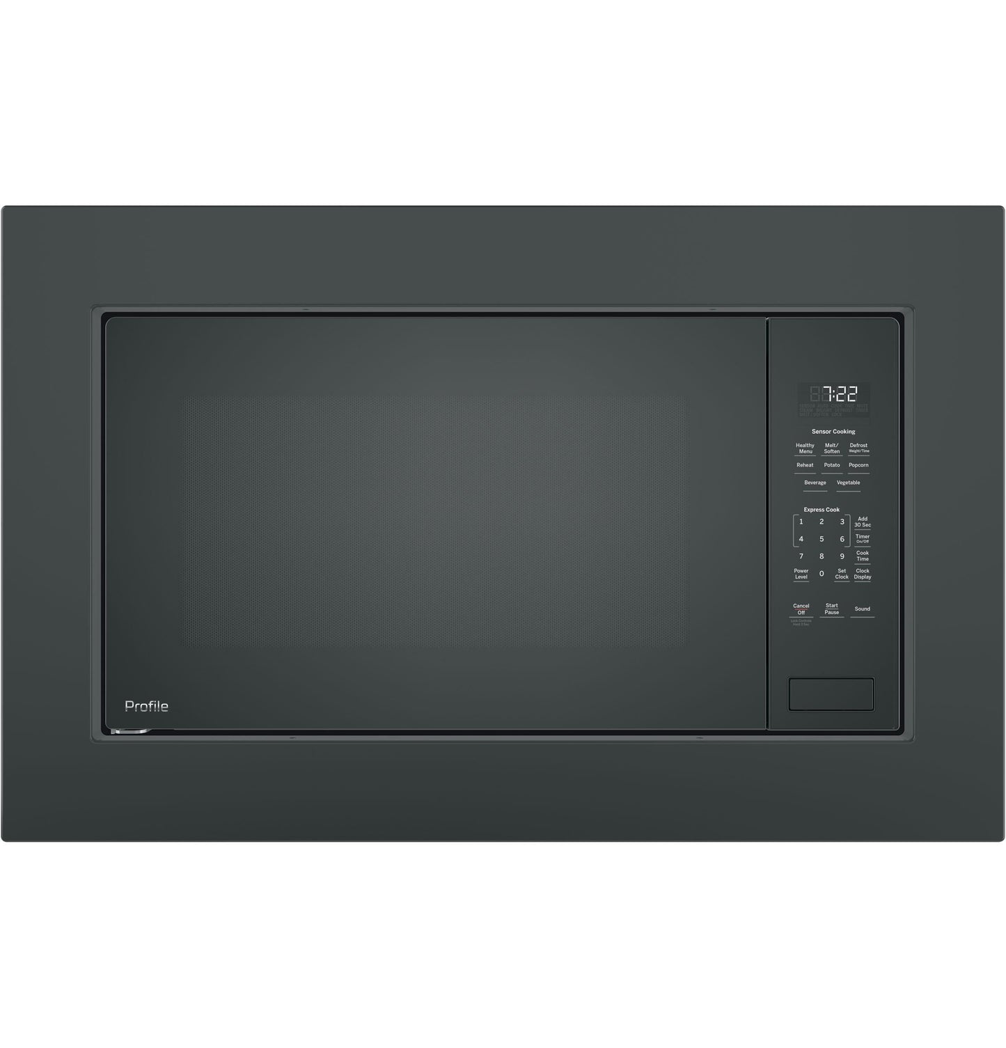 GE Profile PEB7227DLBB 25 inch Built In Sensor Microwave Oven 2.2 cu. ft. Capacity in Black