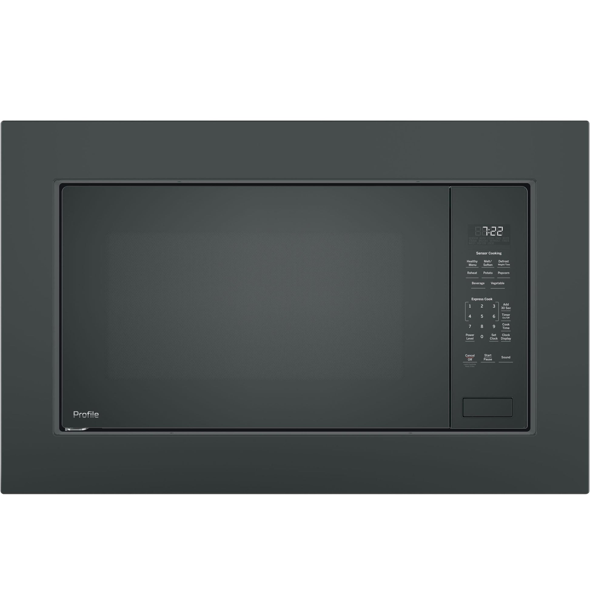 GE Profile PEB7227DLBB 25 inch Built In Sensor Microwave Oven 2.2 cu. ft. Capacity in Black