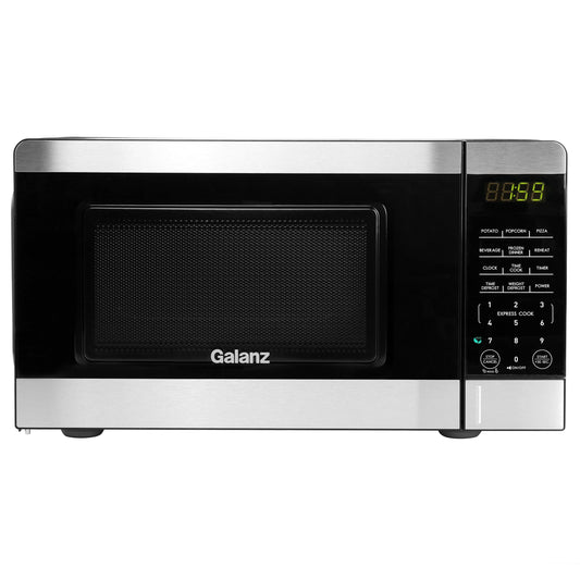 Galanz 0.7 cu ft Countertop Microwave Ovens in Silver