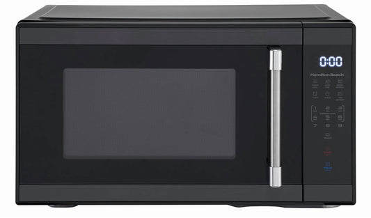 Hamilton Beach 1.1 cu ft Countertop Microwave Ovens in Black Stainless Steel