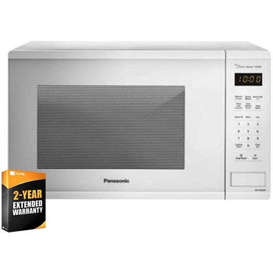 Panasonic 1.3 cu ft Countertop Microwave Oven in Silver