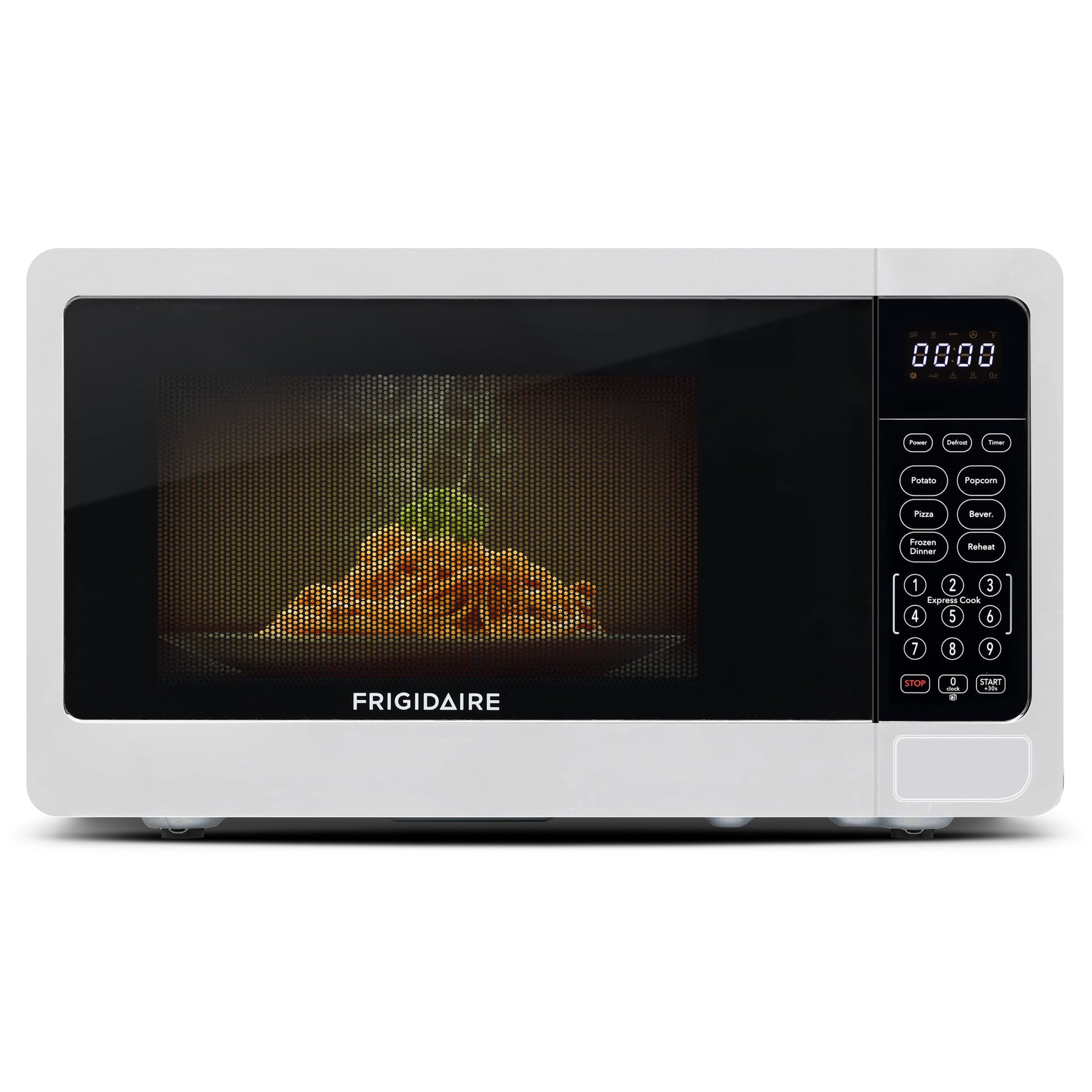 Frigidaire, 0.7 Cu. Ft. Countertop Microwave Oven, White, EMW733