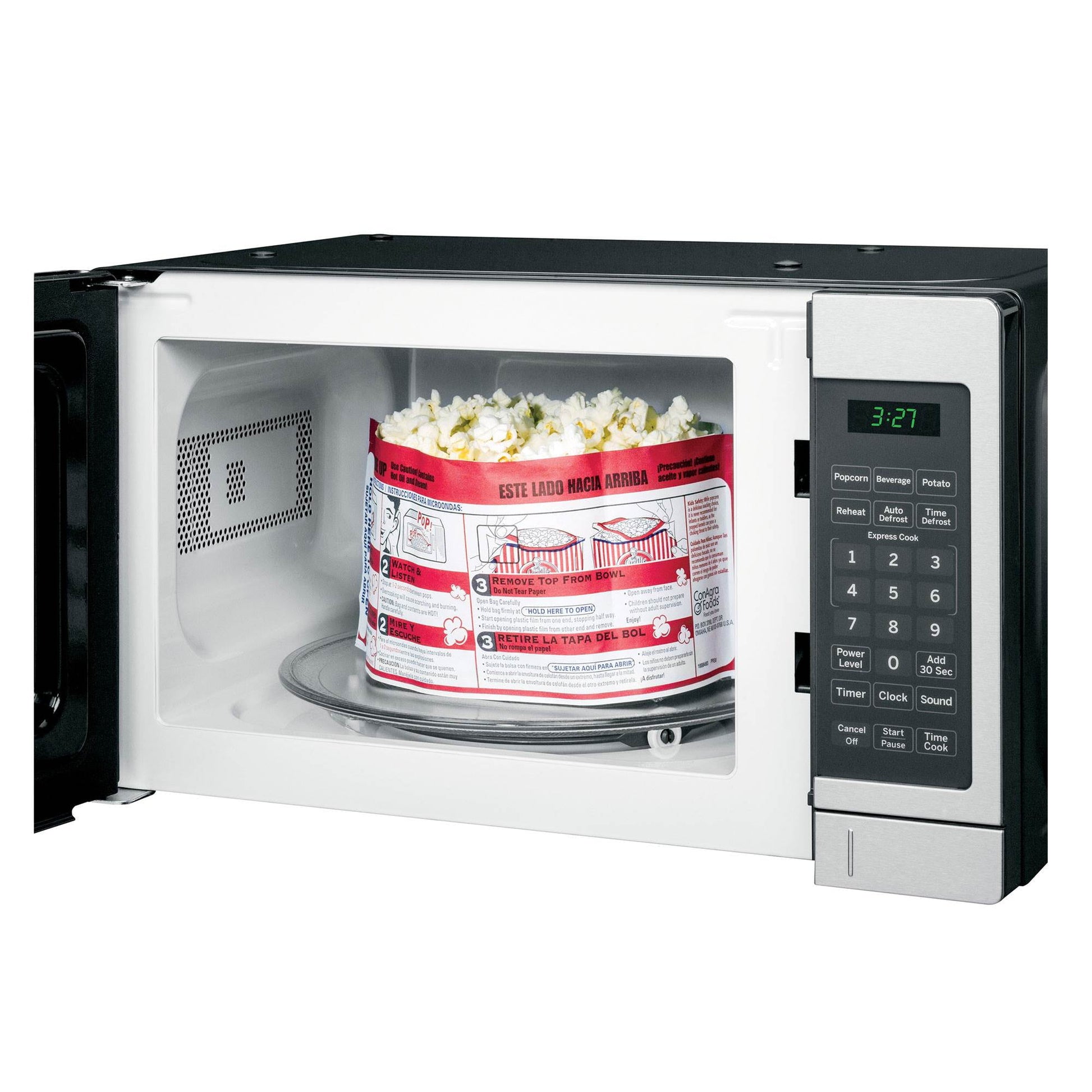 GE® 0.7 Cu. Ft. Capacity Countertop Microwave Oven, Stainless
