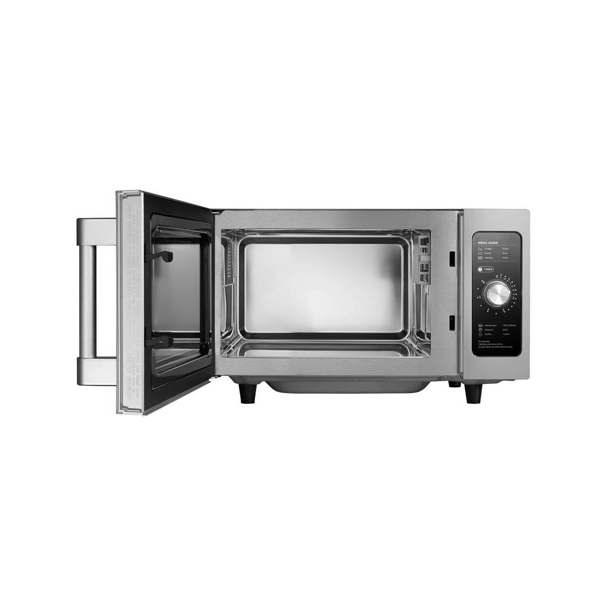 Midea 1025F0A Light Duty Commercial Microwave 1000W with Dial Controls