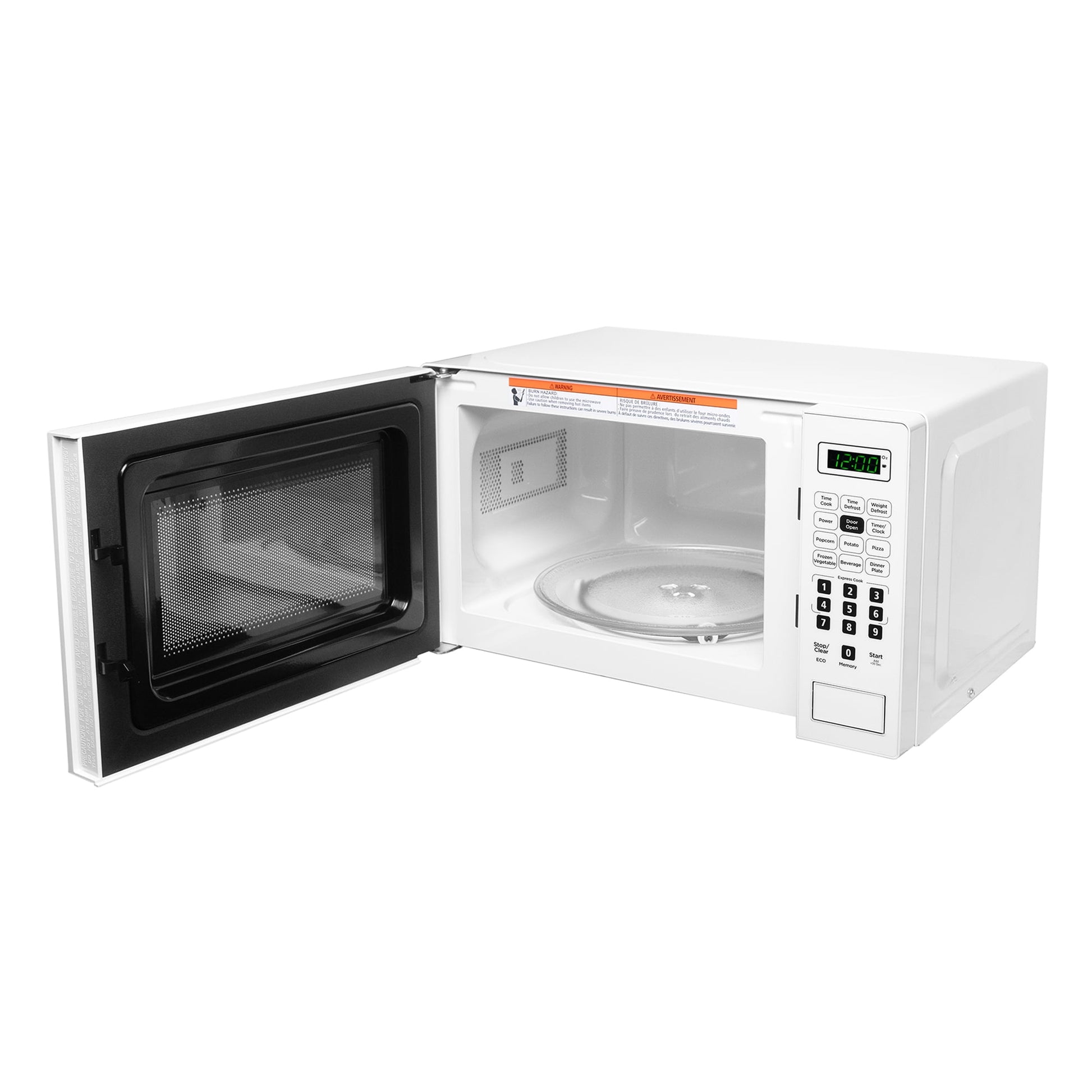 Danby 0.7 cu. ft. Countertop Microwave in White (DBMW0721BWW)