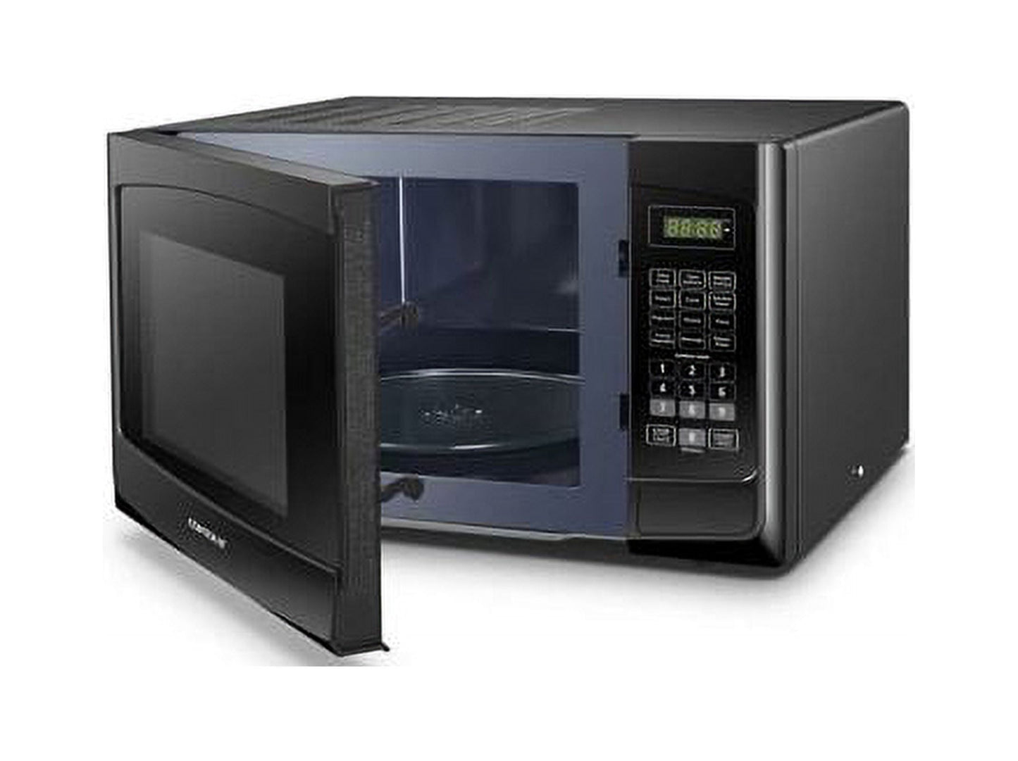 Built-In Microwave Oven - W/Trim Kit - Black - 0.9 Cuft. - Rv-980B
