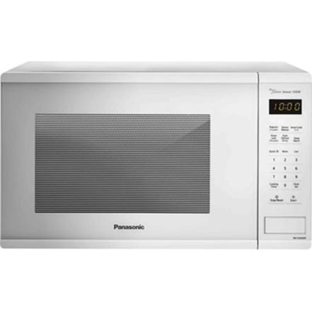 Panasonic 1.3 cu ft Countertop Microwave Oven in Silver