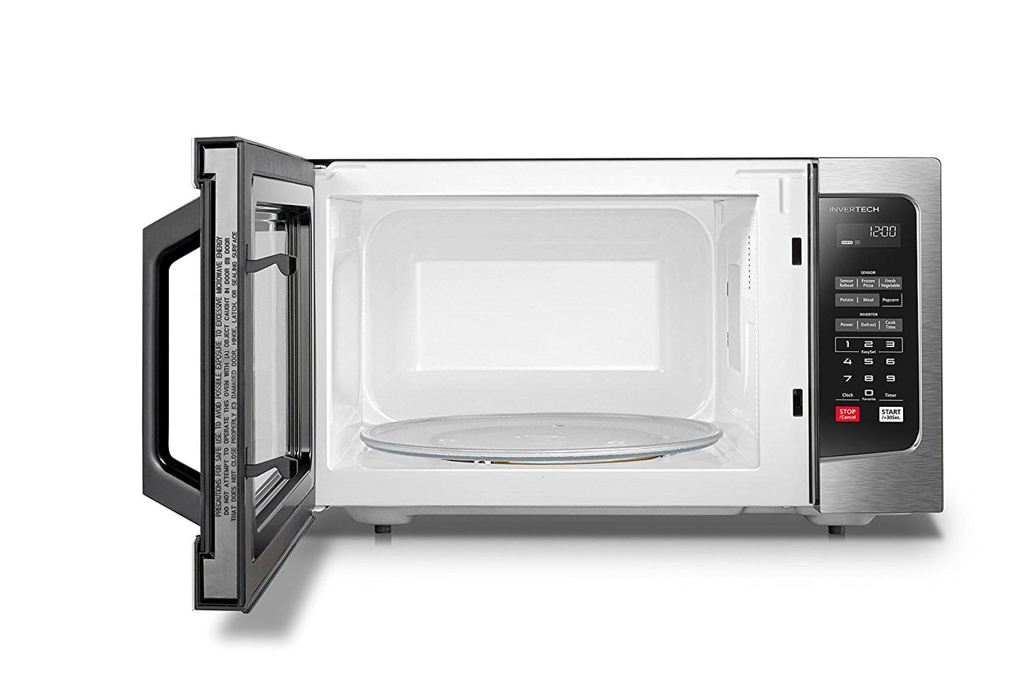 Toshiba MLEM16PST 1.6 Cu. Ft. Microwave with Inverter Technology, Stainless Steel
