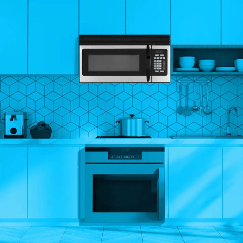 Element Microwave, White, 30" - 1.6 CF - 1000 W - 11 PWR LVLV - QUICK SET UP