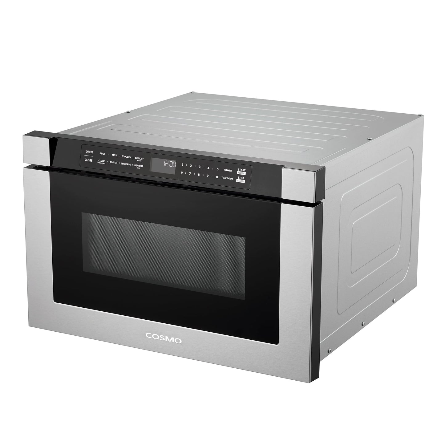 24 in. Built-in Microwave Drawer 1.2 cu. ft. Capacity in Stainless Steel