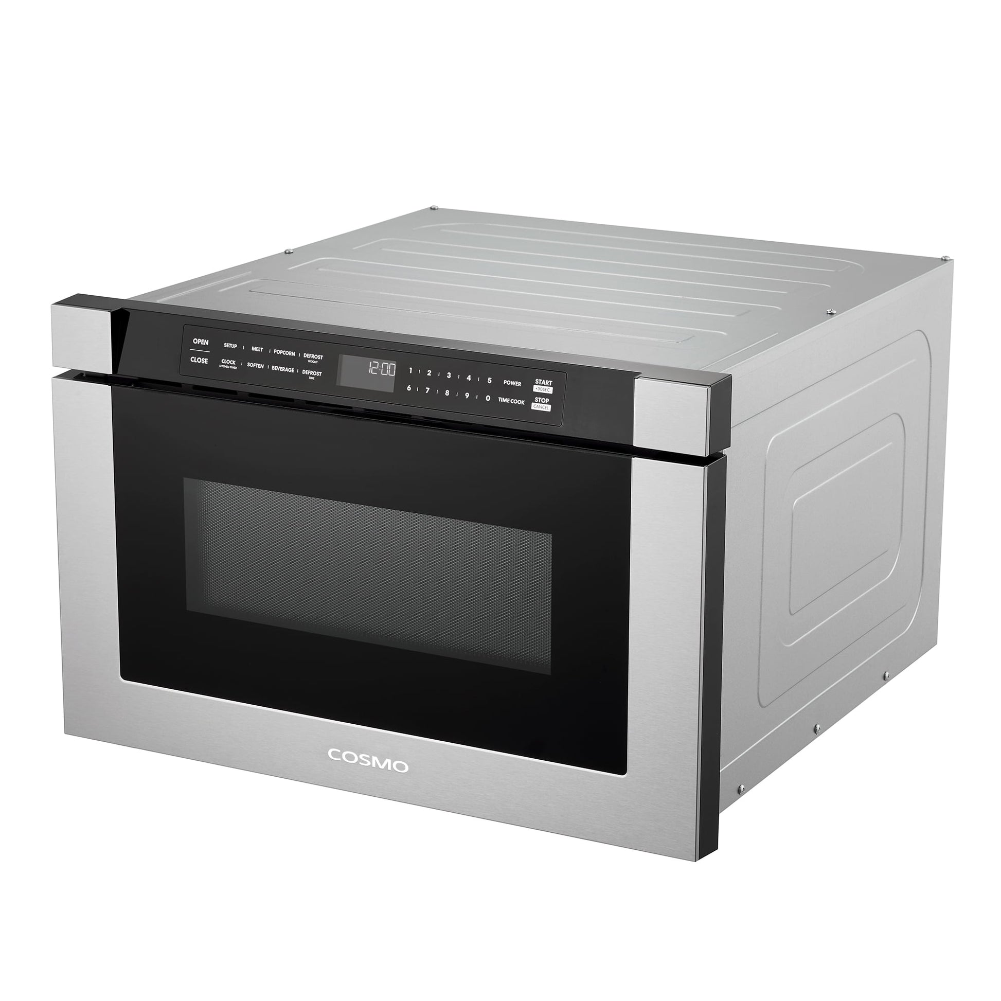 24 in. Built-in Microwave Drawer 1.2 cu. ft. Capacity in Stainless Steel
