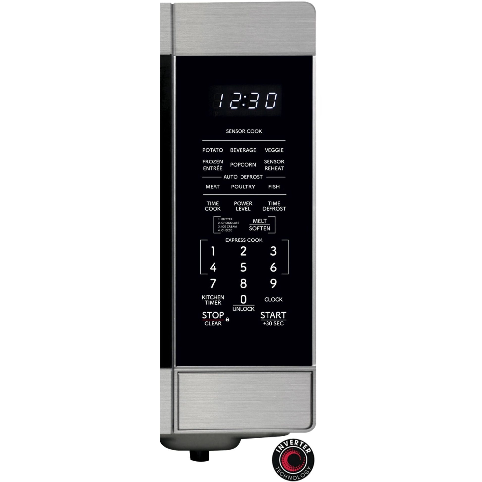 Sharp 2.2 cu ft Countertop Microwave Ovens in Stainless